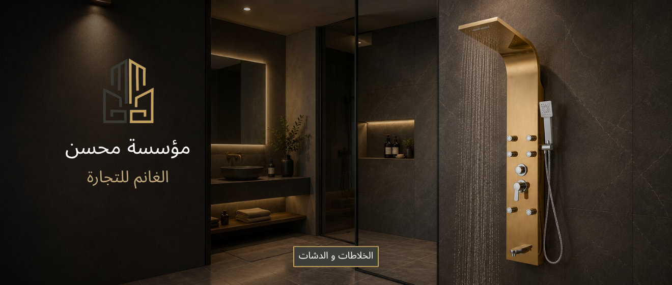 الخلاطات والدشات